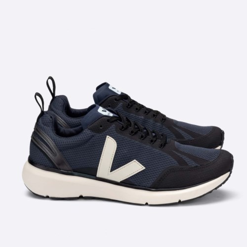 Veja Condor 2 Alveomesh Mens Trainers Navy UK 88774